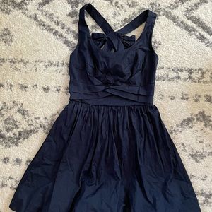 Navy blue macy’s  dress size 3